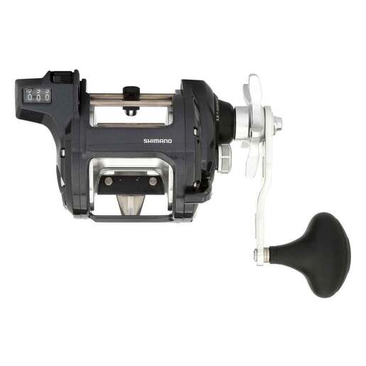 Shimano Tekota A Line Counter Trolling/Conventional Reel – Black/Silver 300