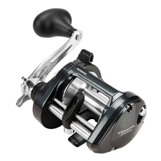 Shimano Tekota A Trolling/Conventional Reel – Black/Silver 500