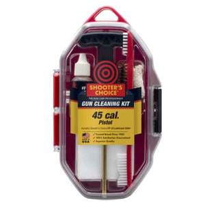 Shooter's Choice 45 Caliber Pistol Cleaning Kit