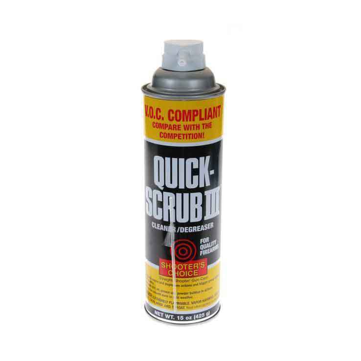Shooters Choice Quick Scrub III Cleaner/Degreaser - 15oz Shooters Choice Quick Scrub III Cleaner/Degreaser - 15oz