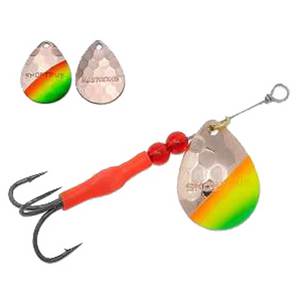 Shortbus Flashers 3.5 Colorado Inline Spinner - Copper Mexican Hat