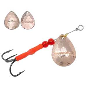 Shortbus Flashers 3.5 Colorado Inline Spinner - Hammered Copper