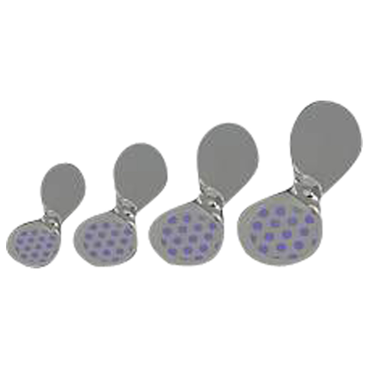 Shortbus Flashers Large Bling Wing Lure Component - UV Dot, 2-9/10in, Large - UV Dot Large Shortbus Flashers Large Bling Wing Lure Component - UV Dot, 2-9/10in, Large - UV Dot Large