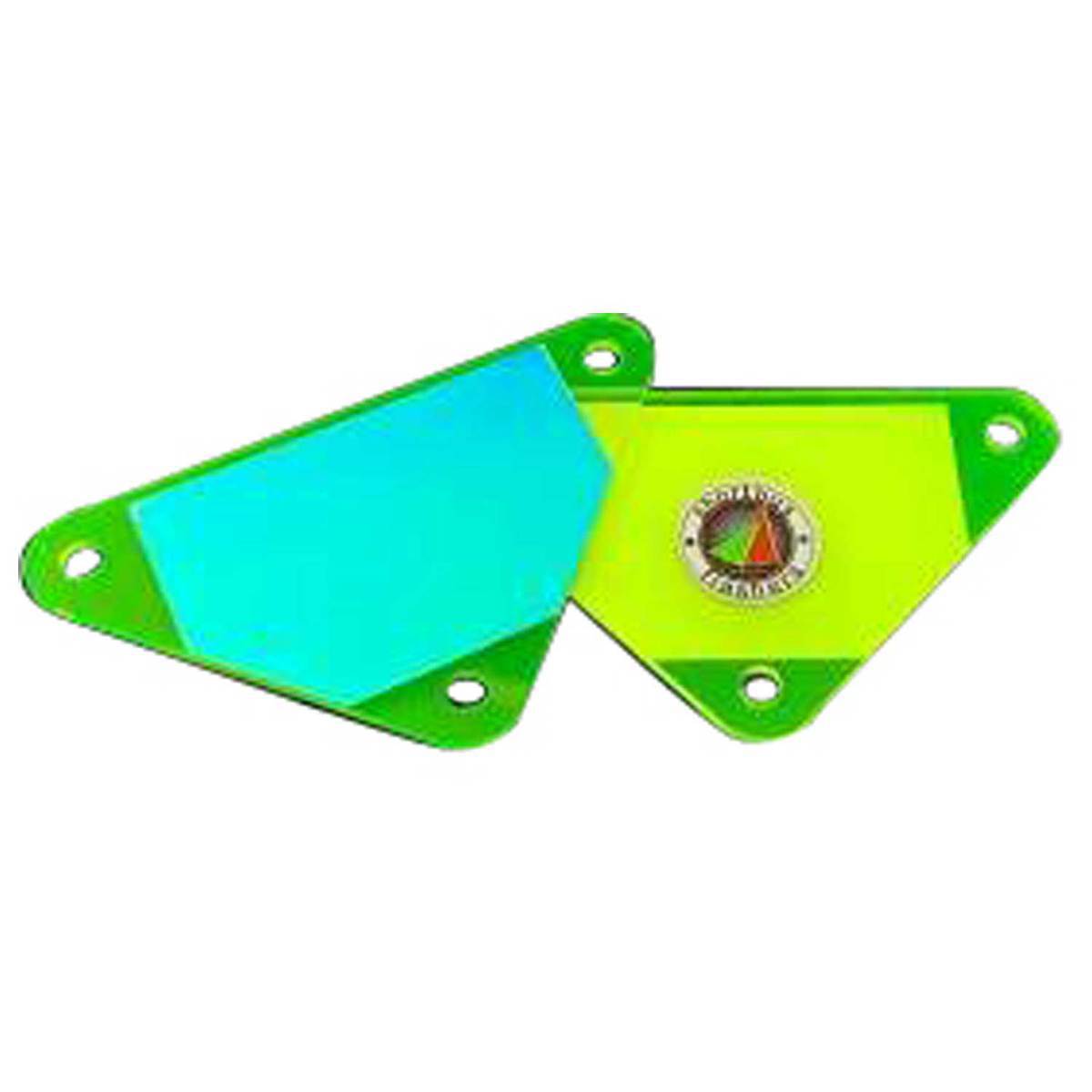 Shortbus Flashers Spreader Trolling Accessory - Green UV - Green UV Shortbus Flashers Spreader Trolling Accessory - Green UV - Green UV
