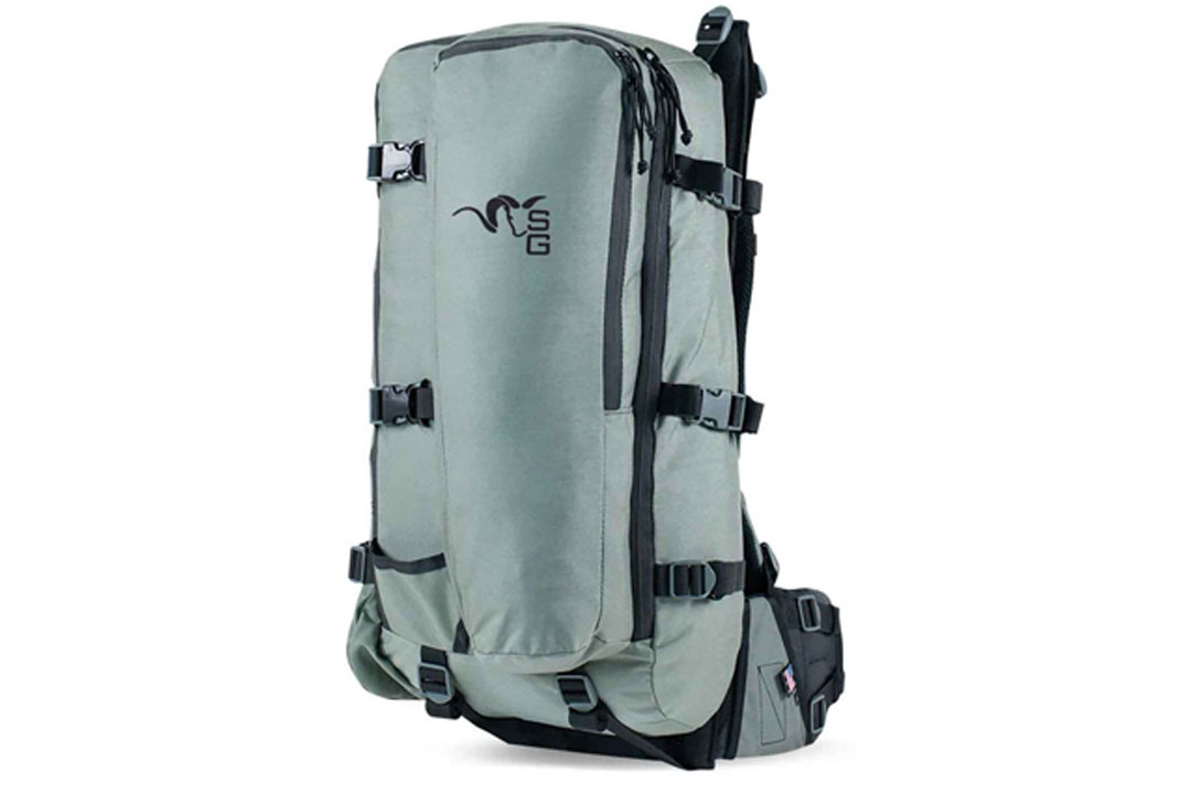 Shorter frame backpack