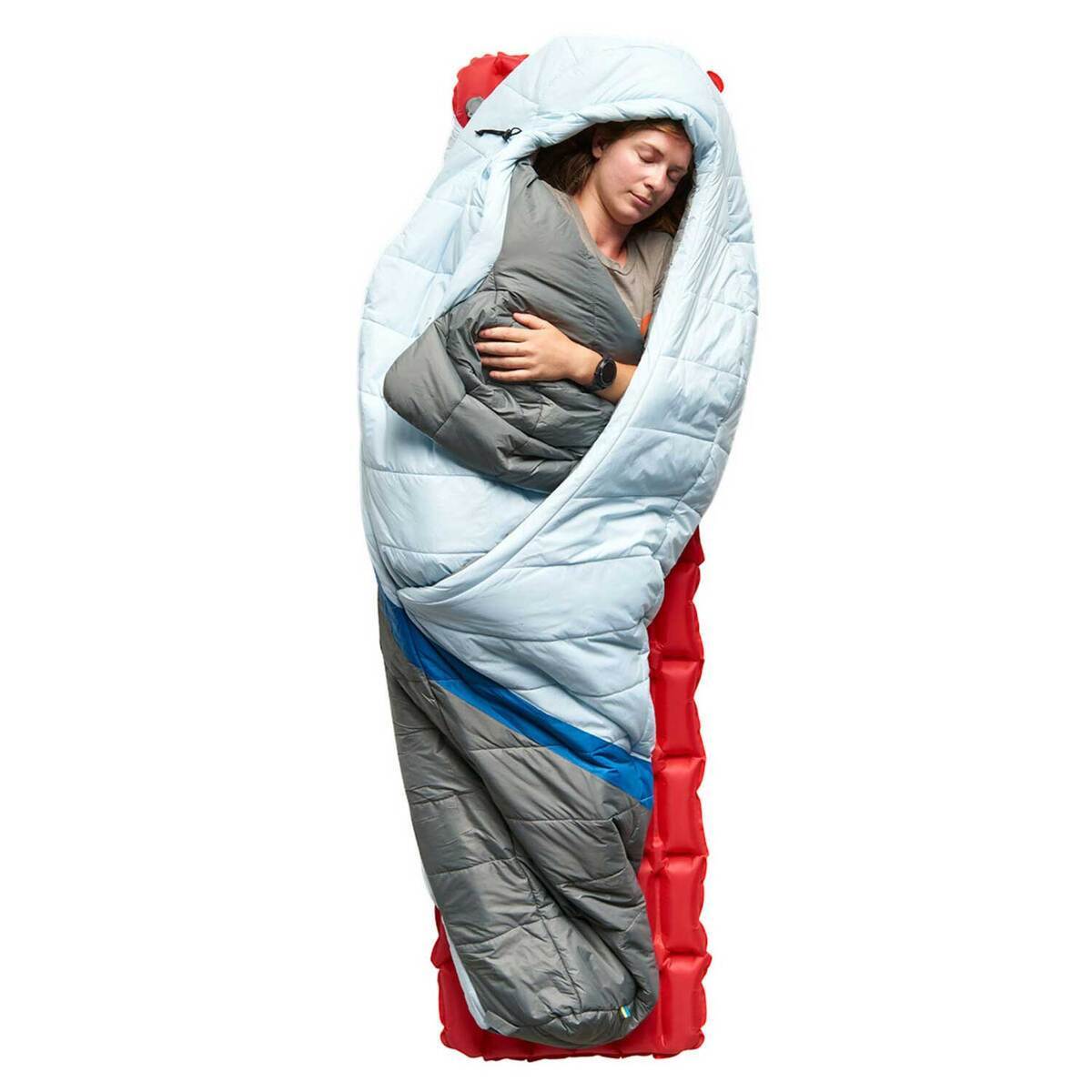 Sierra Designs Women's Night Cap 20 Degree Regular Mummy Sleeping Bag - Blue - Blue Regular Sierra Designs Women's Night Cap 20 Degree Regular Mummy Sleeping Bag - Blue - Blue Regular