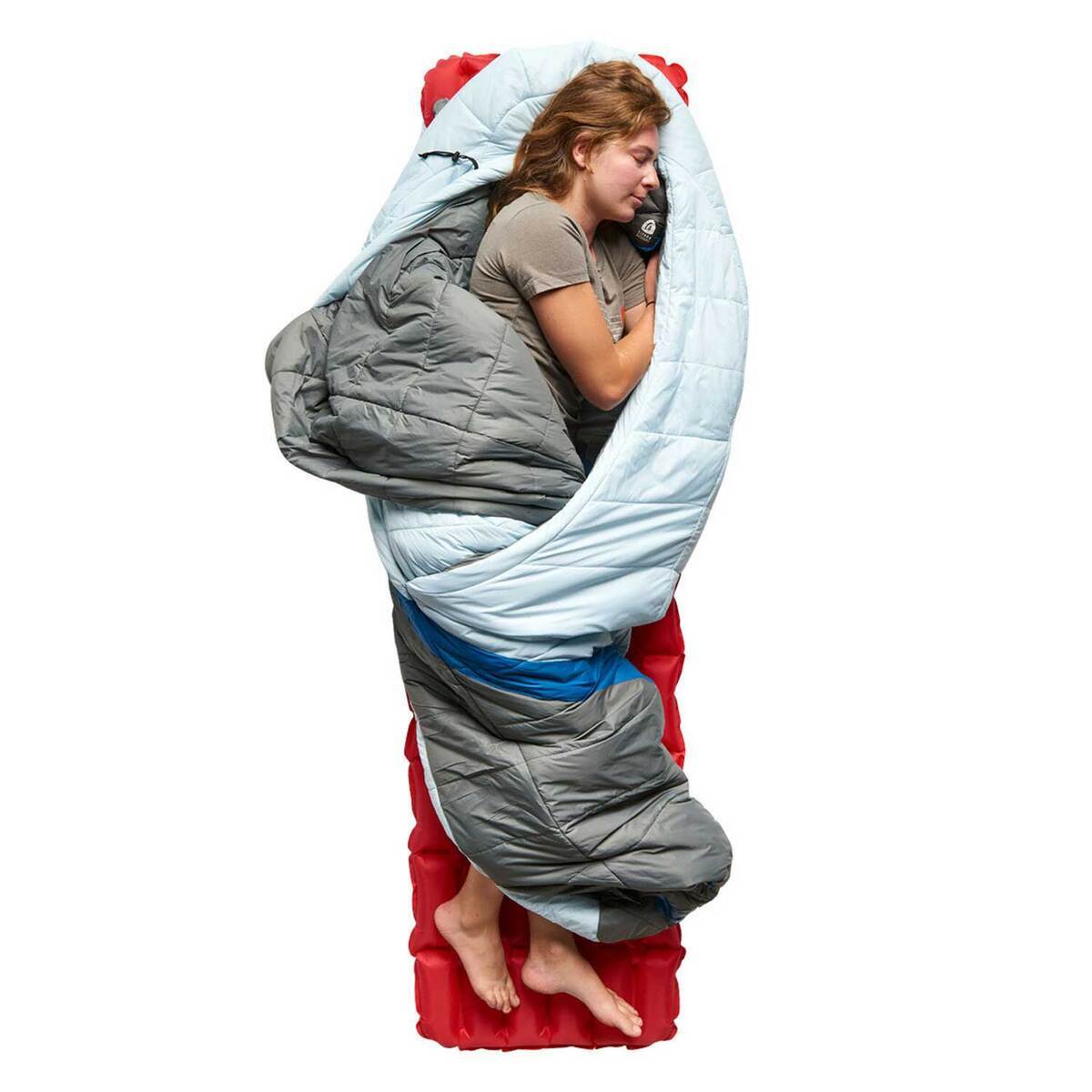 Sierra Designs Women's Night Cap 20 Degree Regular Mummy Sleeping Bag - Blue - Blue Regular Sierra Designs Women's Night Cap 20 Degree Regular Mummy Sleeping Bag - Blue - Blue Regular