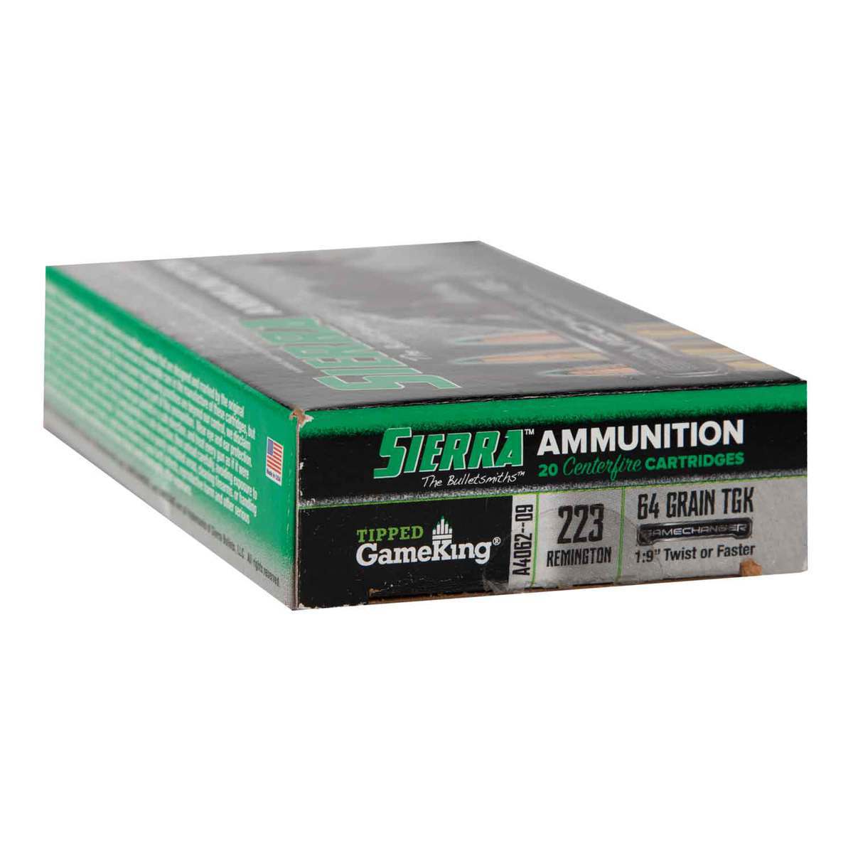 Sierra GameChanger 223 Remington 64gr TGK Rifle Ammo - 20 Rounds Sierra GameChanger 223 Remington 64gr TGK Rifle Ammo - 20 Rounds