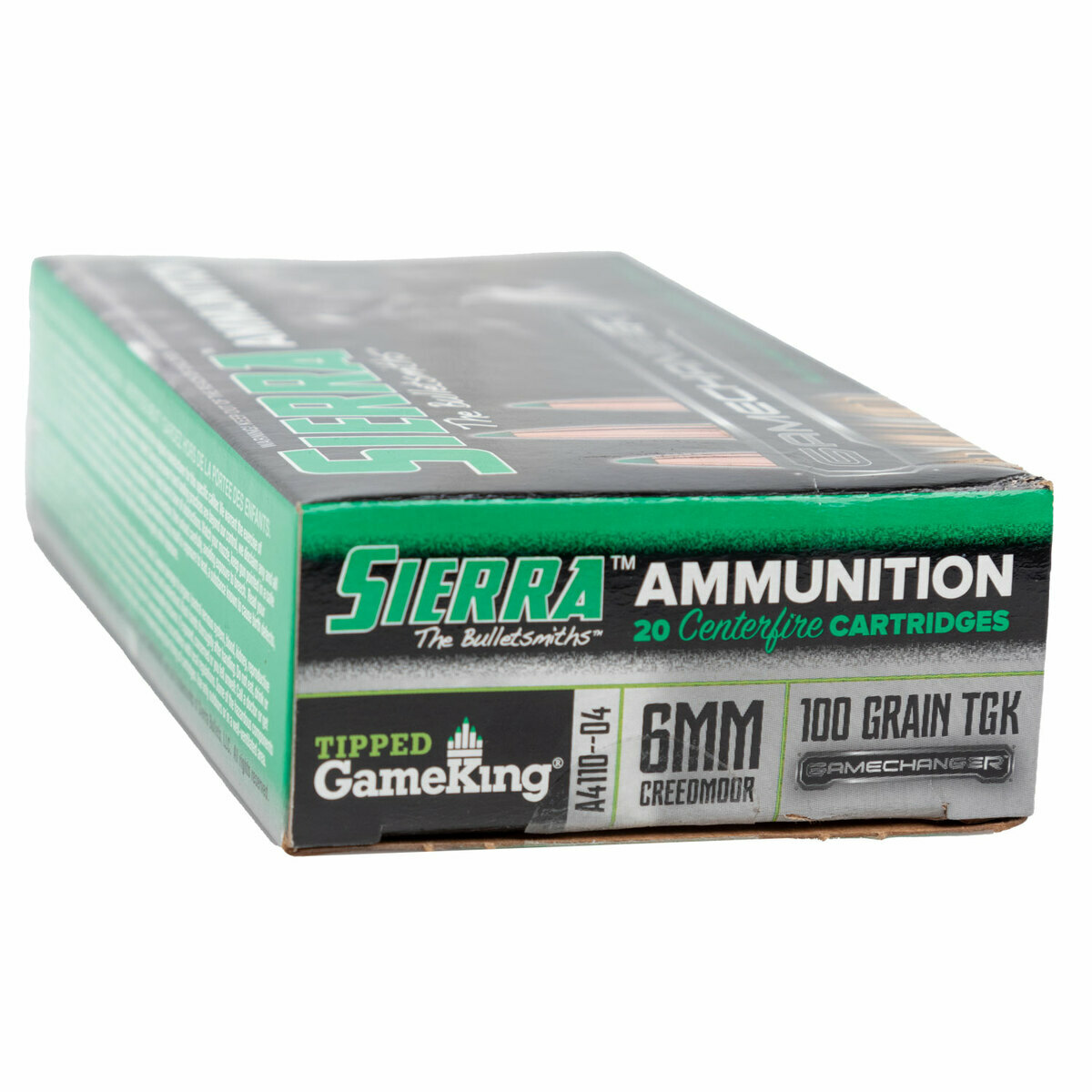 Sierra GameChanger 6mm Creedmoor 100gr TGK Rifle Ammo - 20 Rounds Sierra GameChanger 6mm Creedmoor 100gr TGK Rifle Ammo - 20 Rounds