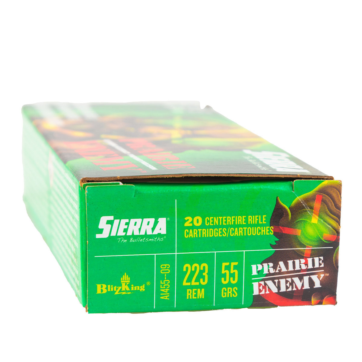 Sierra Prairie Enemy 223 Remington 55gr Blitzking Rifle Ammo - 20 Rounds Sierra Prairie Enemy 223 Remington 55gr Blitzking Rifle Ammo - 20 Rounds
