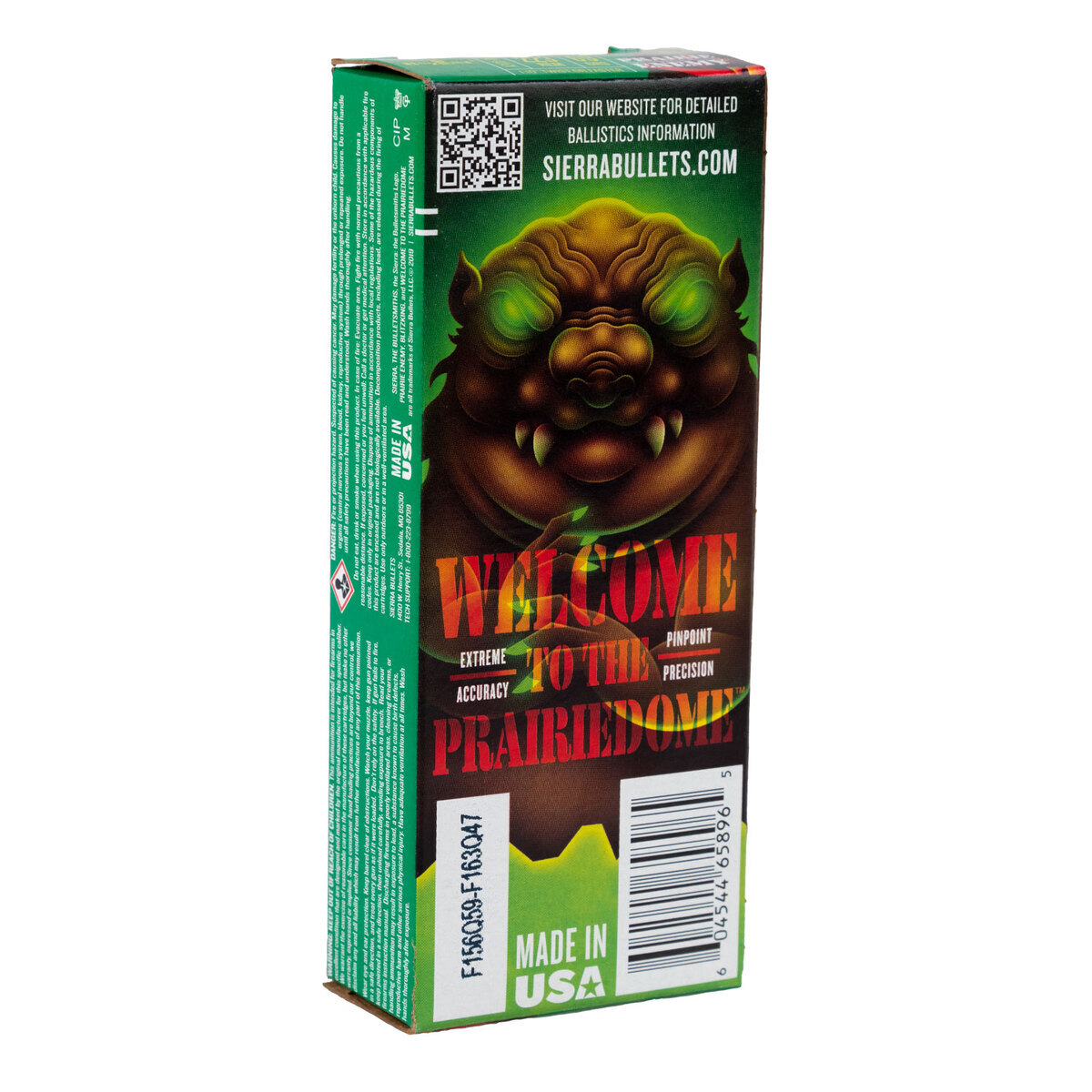 Sierra Prairie Enemy 223 Remington 69gr Blitzking Rifle Ammo - 20 Rounds Sierra Prairie Enemy 223 Remington 69gr Blitzking Rifle Ammo - 20 Rounds