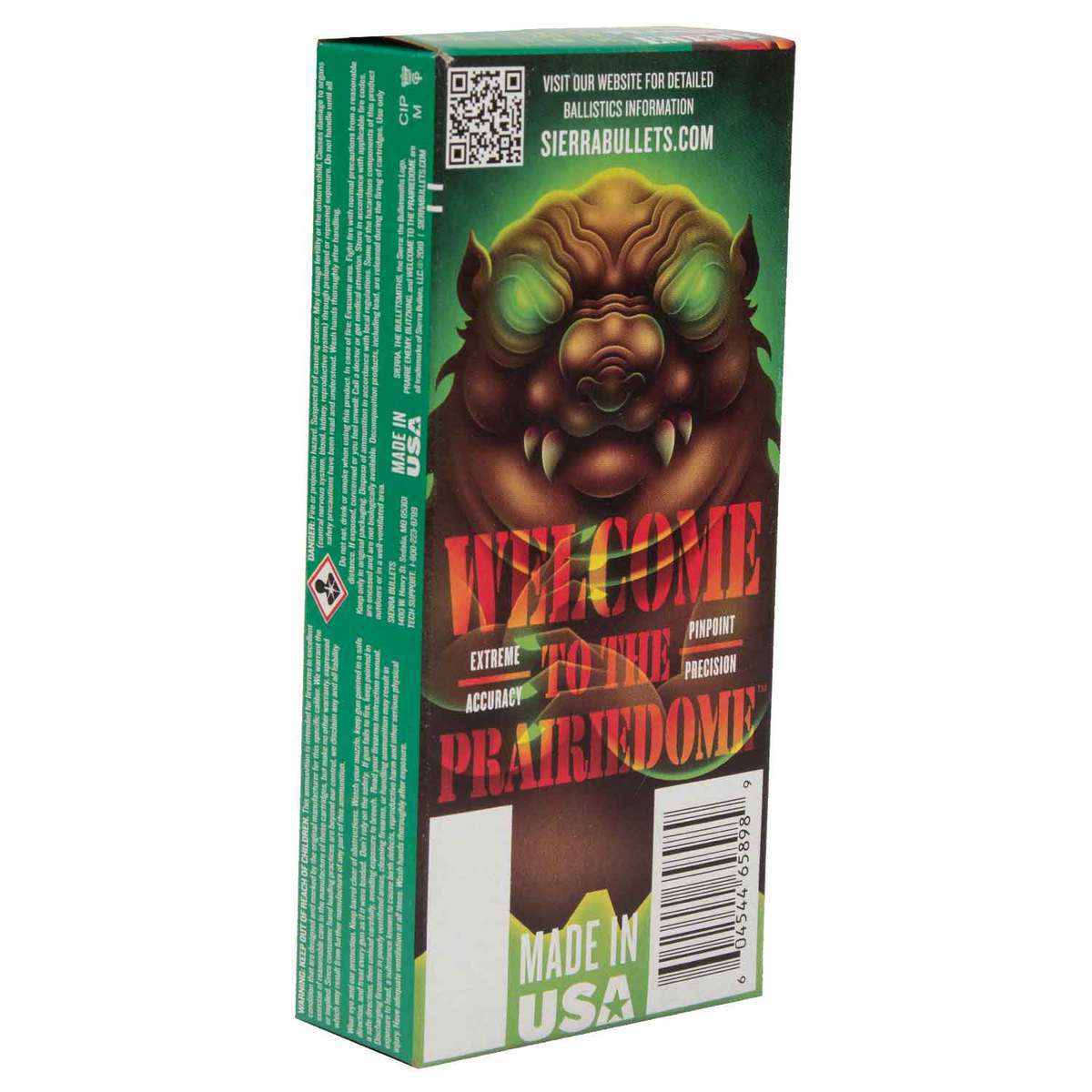 Sierra Prairie Enemy 243 Winchester 70gr Blitzking Rifle Ammo - 20 Rounds Sierra Prairie Enemy 243 Winchester 70gr Blitzking Rifle Ammo - 20 Rounds