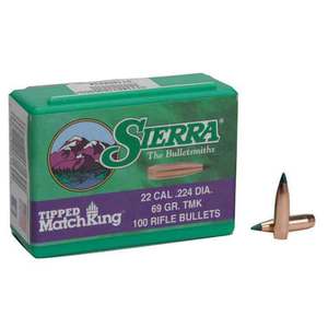 Sierra Tipped MatchKing Reloading Bullets
