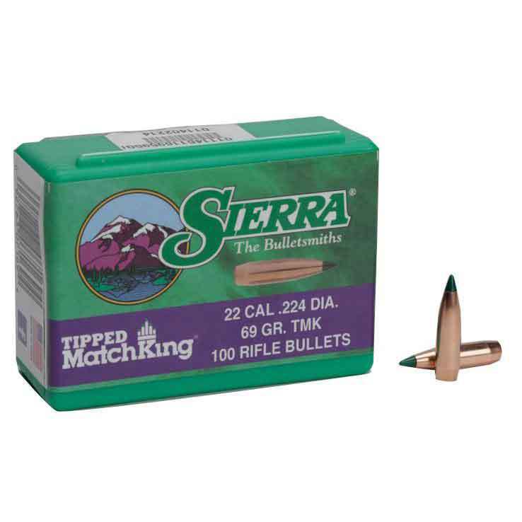 Sierra Tipped MatchKing Reloading Bullets Sierra Tipped MatchKing Reloading Bullets