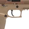 SIG SAUER P320 Nitron Compact 9mm Luger 3.9in Coyote Brown Pistol - 15+1 Rounds - Tan