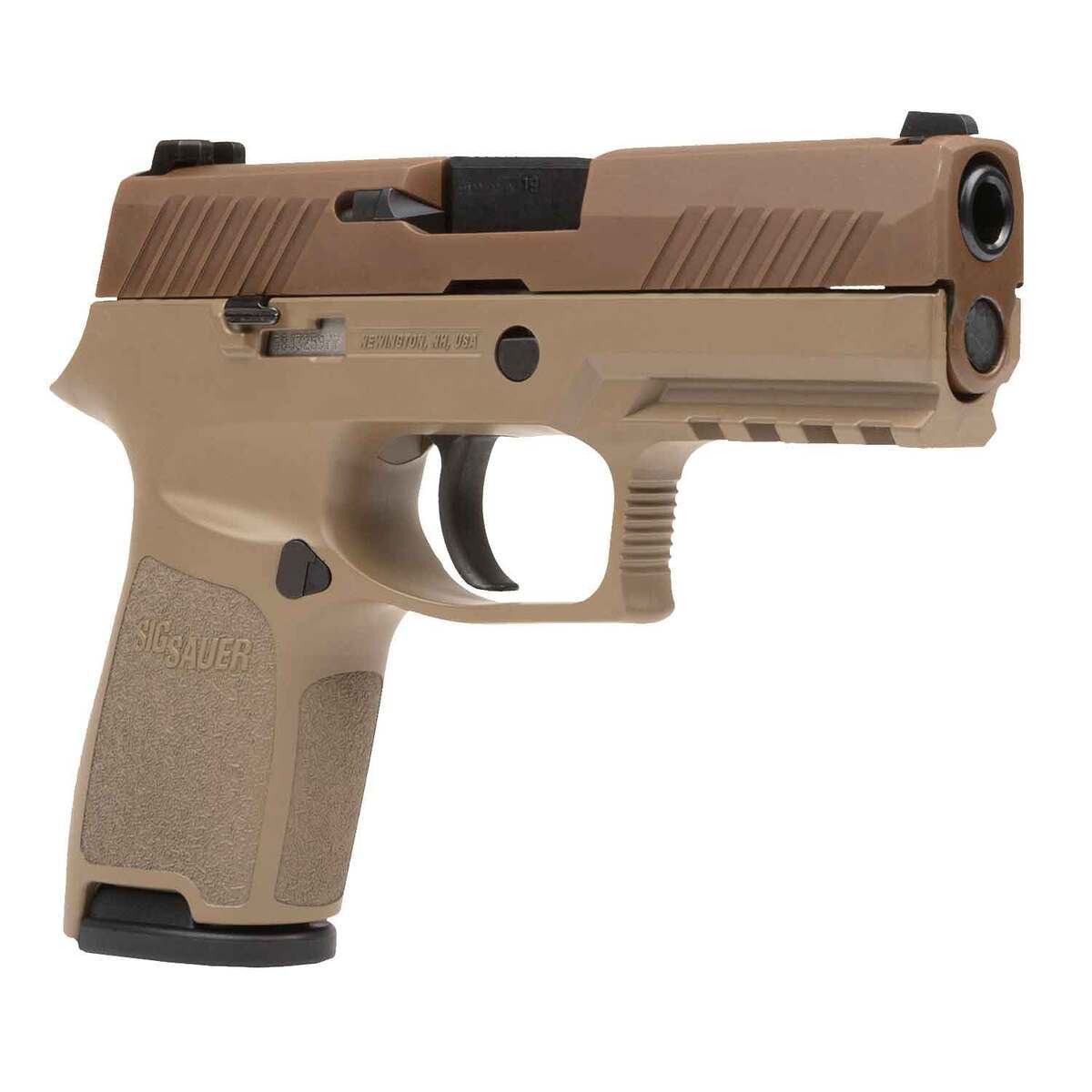 SIG SAUER P320 Nitron Compact 9mm Luger 3.9in Coyote Brown Pistol - 15+1 Rounds - Tan SIG SAUER P320 Nitron Compact 9mm Luger 3.9in Coyote Brown Pistol - 15+1 Rounds - Tan