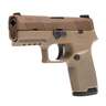 Sig Sauer P320 Nitron Compact 9mm Luger 3.9in Coyote Brown Pistol - 15+1 Rounds - Tan