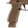 Sig Sauer 320X Carry Mod Combo 9mm Luger 3.9in Coyote Semi Automatic Pistol - 21 Rounds - Tan