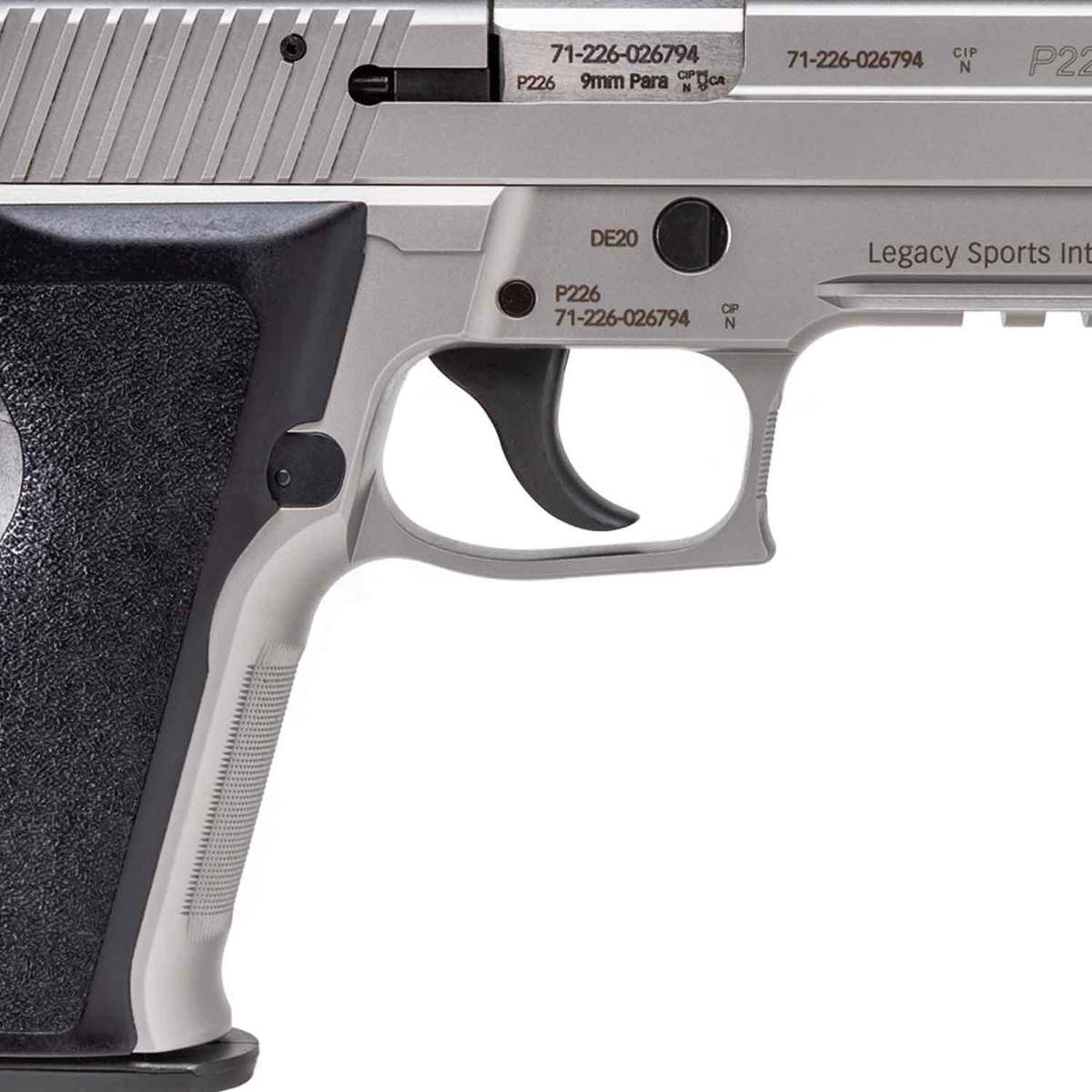 Sig Sauer Germany P226 LDC 9mm Stainless Single/Double Action Pistol - 17+1 Rounds - Stainless Sig Sauer Germany P226 LDC 9mm Stainless Single/Double Action Pistol - 17+1 Rounds - Stainless