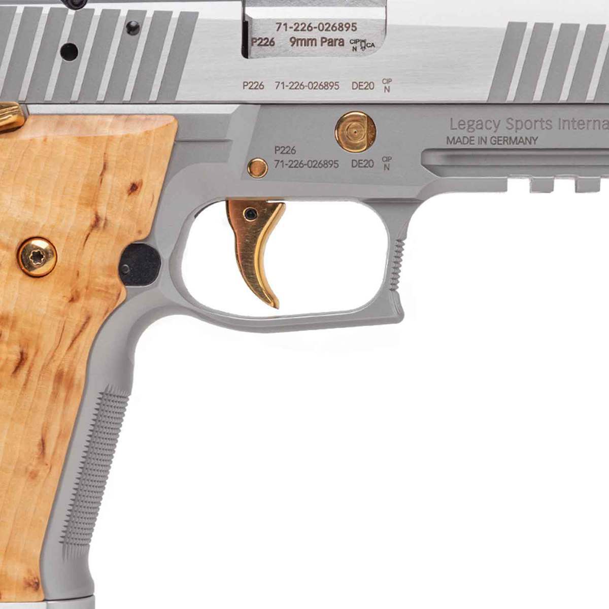 Sig Sauer Germany P226 X-Five 9mm Scandic SAO Pistol - 19+1 Rounds - Scandic Sig Sauer Germany P226 X-Five 9mm Scandic SAO Pistol - 19+1 Rounds - Scandic