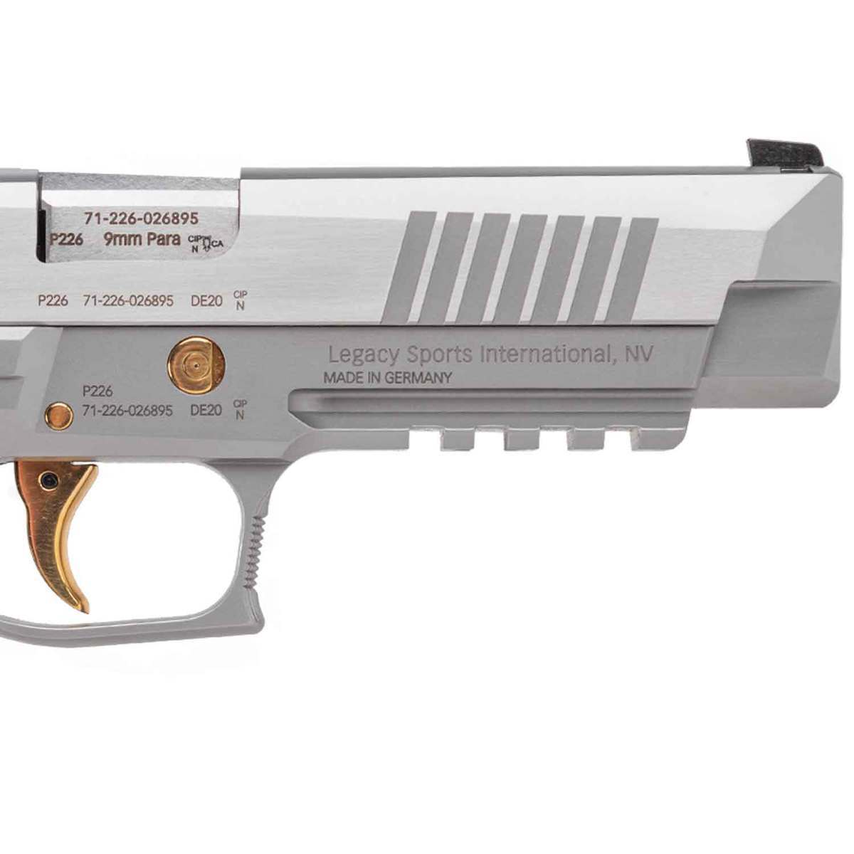 Sig Sauer Germany P226 X-Five 9mm Scandic SAO Pistol - 19+1 Rounds - Scandic Sig Sauer Germany P226 X-Five 9mm Scandic SAO Pistol - 19+1 Rounds - Scandic