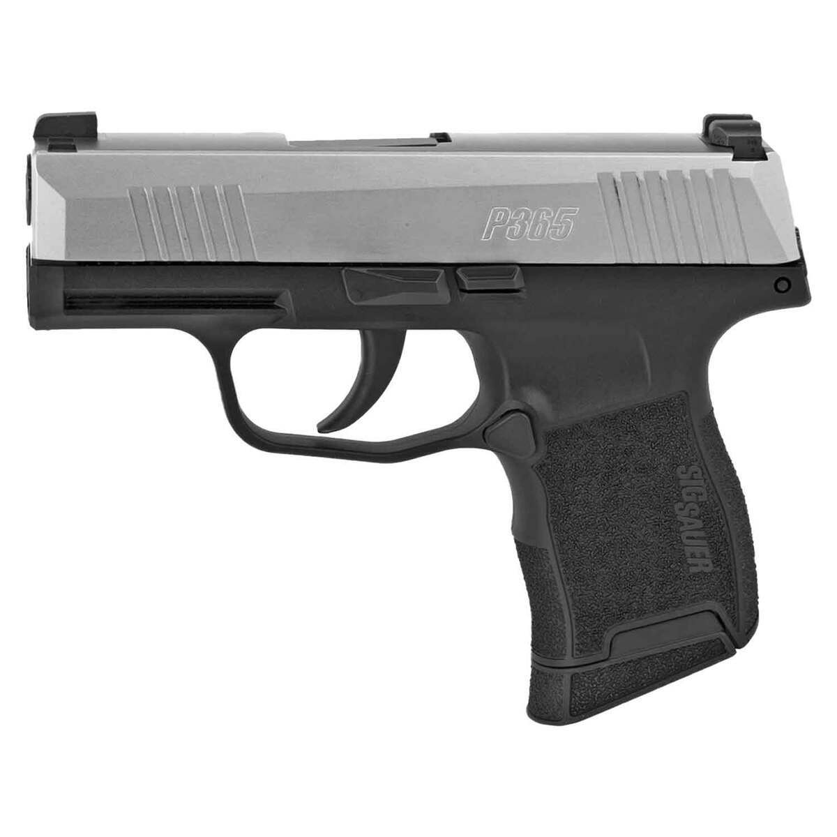 Sig Sauer P365 9mm Luger 3.1in Two Toned Pistol - 10+1 Rounds - Black Sig Sauer P365 9mm Luger 3.1in Two Toned Pistol - 10+1 Rounds - Black