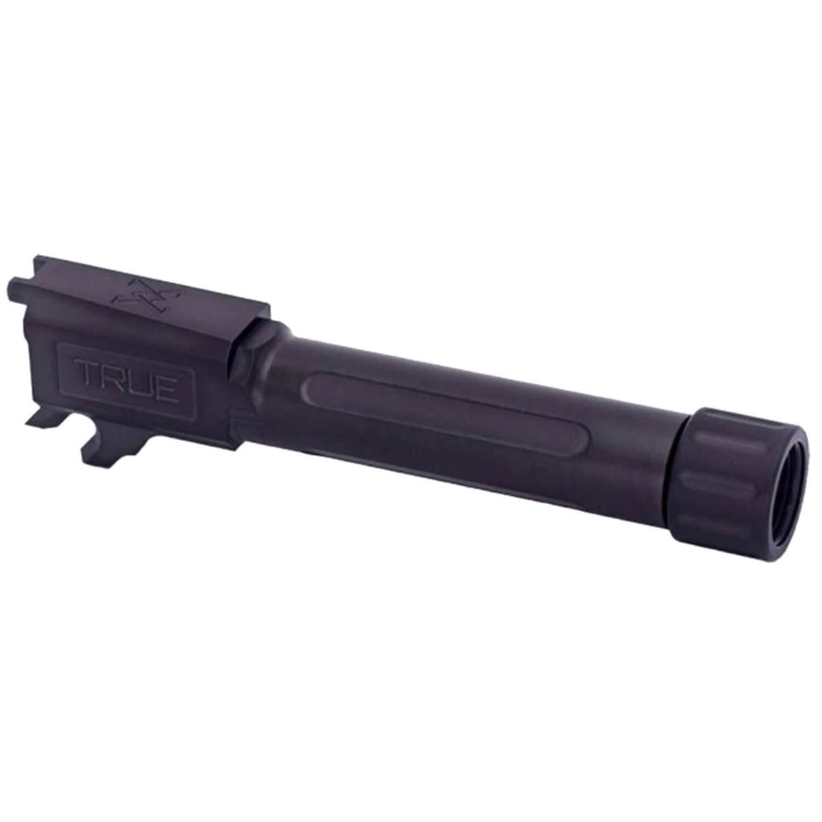 True Precision Threaded 1/2x28 9mm Luger Sig Sauer P365 Handgun Barrel - 3.6in - Black Nitride True Precision Threaded 1/2x28 9mm Luger Sig Sauer P365 Handgun Barrel - 3.6in - Black Nitride