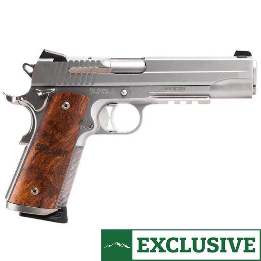 Sig Sauer 1911 45 Auto (ACP) 5in Stainless/Maple Semi Automatic Pistol - 8+1 Rounds - Stainless/Wood Fullsize image