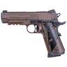Sig Sauer 1911 Carry Spartan 45 Auto (ACP) 4.2in Distressed Coyote Pistol - 8+1 Rounds - Brown