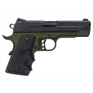 Sig Sauer 1911 Compact C3 45 Auto (ACP) 4.2in OD Green Nitron Pistol - 7+1 Rounds