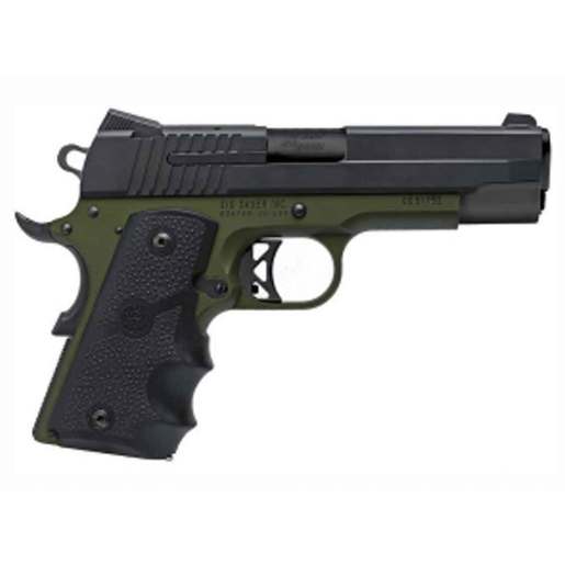 Sig Sauer 1911 Compact C3 45 Auto (ACP) 4.2in OD Green Nitron Pistol - 7+1 Rounds - Compact image