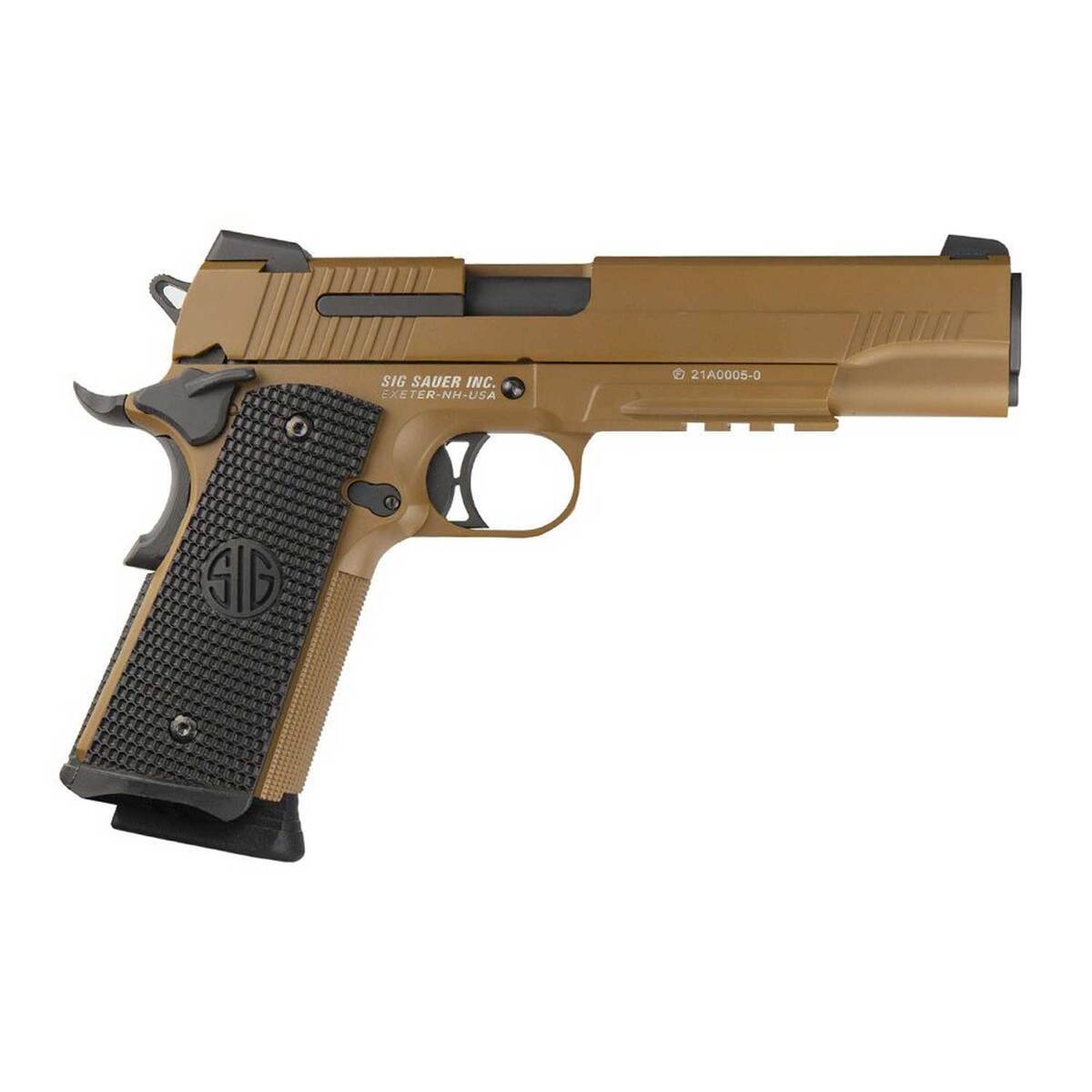 Sig Sauer 1911 Emperor Scorpion BB Air Pistol - Tan Sig Sauer 1911 Emperor Scorpion BB Air Pistol - Tan