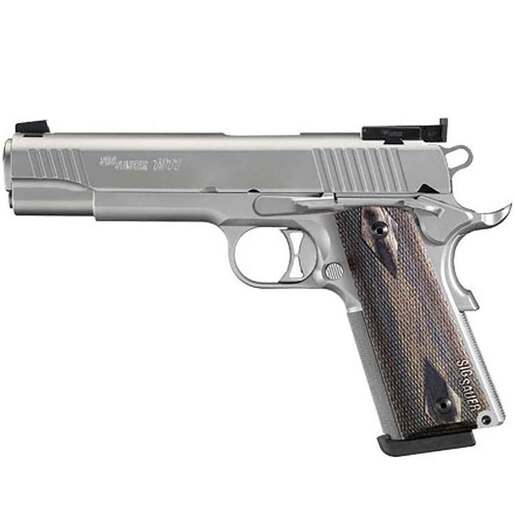 Sig Sauer 1911 Match Elite 40 S&W 5in Stainless Pistol - 8+1 Rounds - Gray Fullsize image