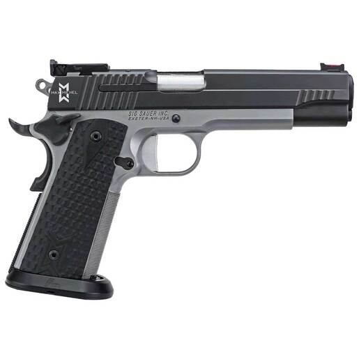 Sig Sauer 1911 MAX 9mm Luger 5in Black Nitron Pistol - 8+1 Rounds - Gray image