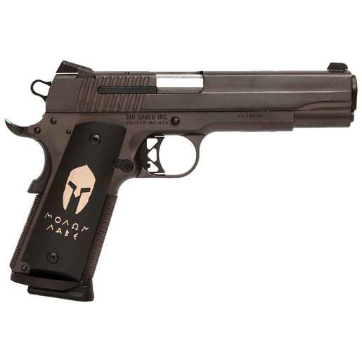 Sig Sauer 1911 Spartan Carry 45 Auto (ACP) 4.2in Bronze Nitron Pistol - 8+1 Rounds - Brown Full-Size image