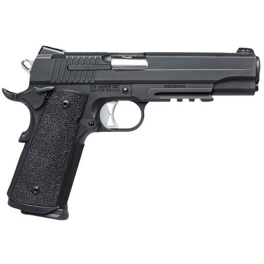 Sig Sauer 1911 Tactical Operations 357 SIG 5in Black Nitron Pistol - 8+1 Rounds - Black image