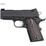Sig Sauer 1911 Ultra Compact 45 Auto (ACP) 3.3in Black Anodized Pistol - 7+1 Rounds - Black