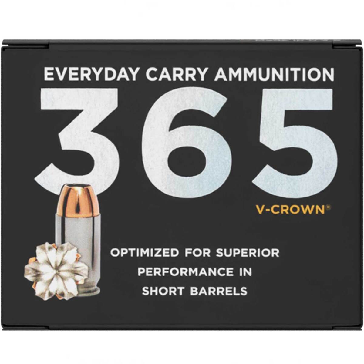 Sig Sauer 365 Elite V-Crown 380 Auto (ACP) 90gr JHP Centerfire Handgun Ammo - 20 Rounds Sig Sauer 365 Elite V-Crown 380 Auto (ACP) 90gr JHP Centerfire Handgun Ammo - 20 Rounds