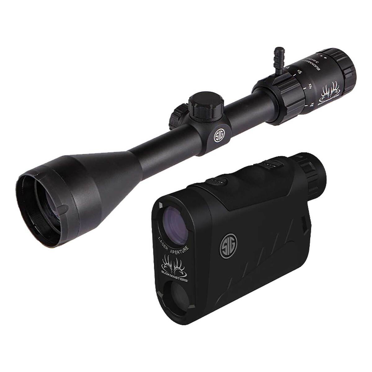 Sig Sauer Buckmaster 3-9x50 + LRF1500 Combo - Black Sig Sauer Buckmaster 3-9x50 + LRF1500 Combo - Black