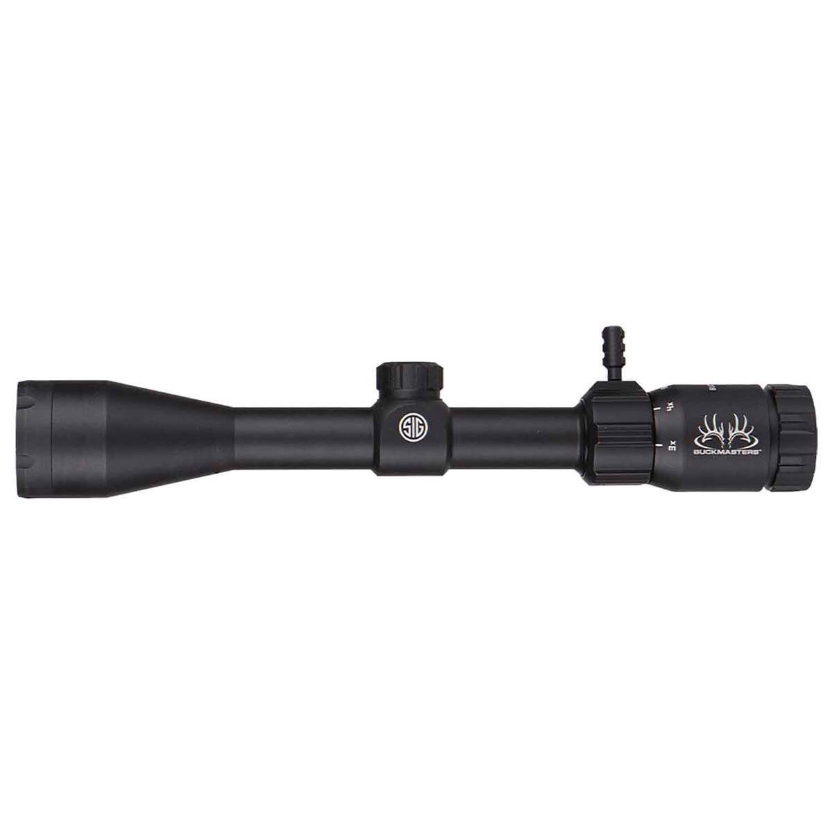 Sig Sauer Buckmasters 3-9x 40mm Rifle Scope - Buckmasters BDC - Black Sig Sauer Buckmasters 3-9x 40mm Rifle Scope - Buckmasters BDC - Black