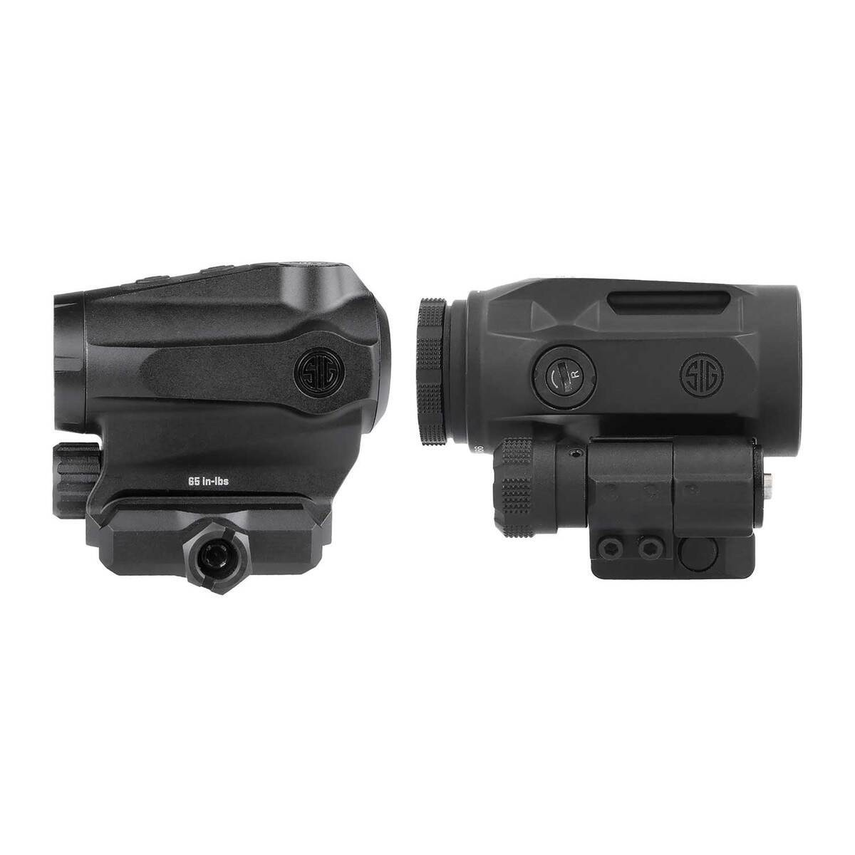 Sig Sauer Compact Romeo5XDR Gen II w/ Juliet5 Micro Magnifier 5x Red Dot - 2 MOA w/ 65 MOA Circle - Black Sig Sauer Compact Romeo5XDR Gen II w/ Juliet5 Micro Magnifier 5x Red Dot - 2 MOA w/ 65 MOA Circle - Black