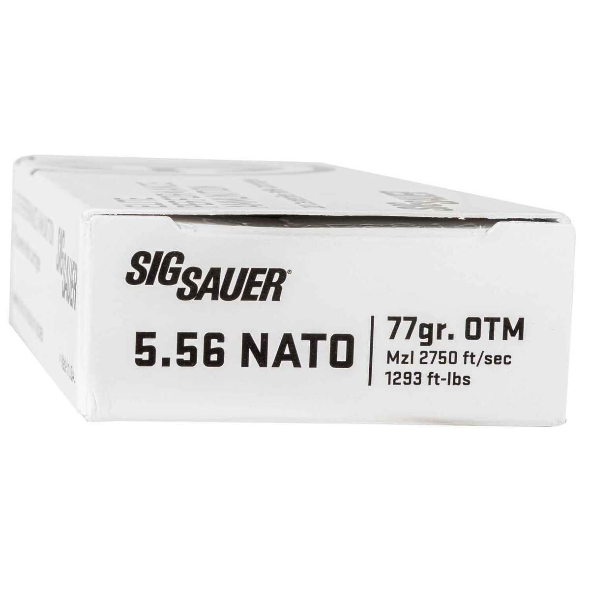 Sig Sauer Elite Performance 5.56mm NATO 55gr FMJ Rifle Ammo - 500 Rounds Sig Sauer Elite Performance 5.56mm NATO 55gr FMJ Rifle Ammo - 500 Rounds