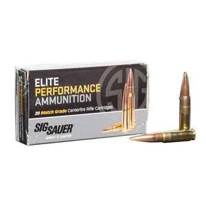 Sig Sauer Elite Performance Match Grade 300 AAC Blackout 125gr OTM Centerfire Rifle Ammo - 20 Rounds