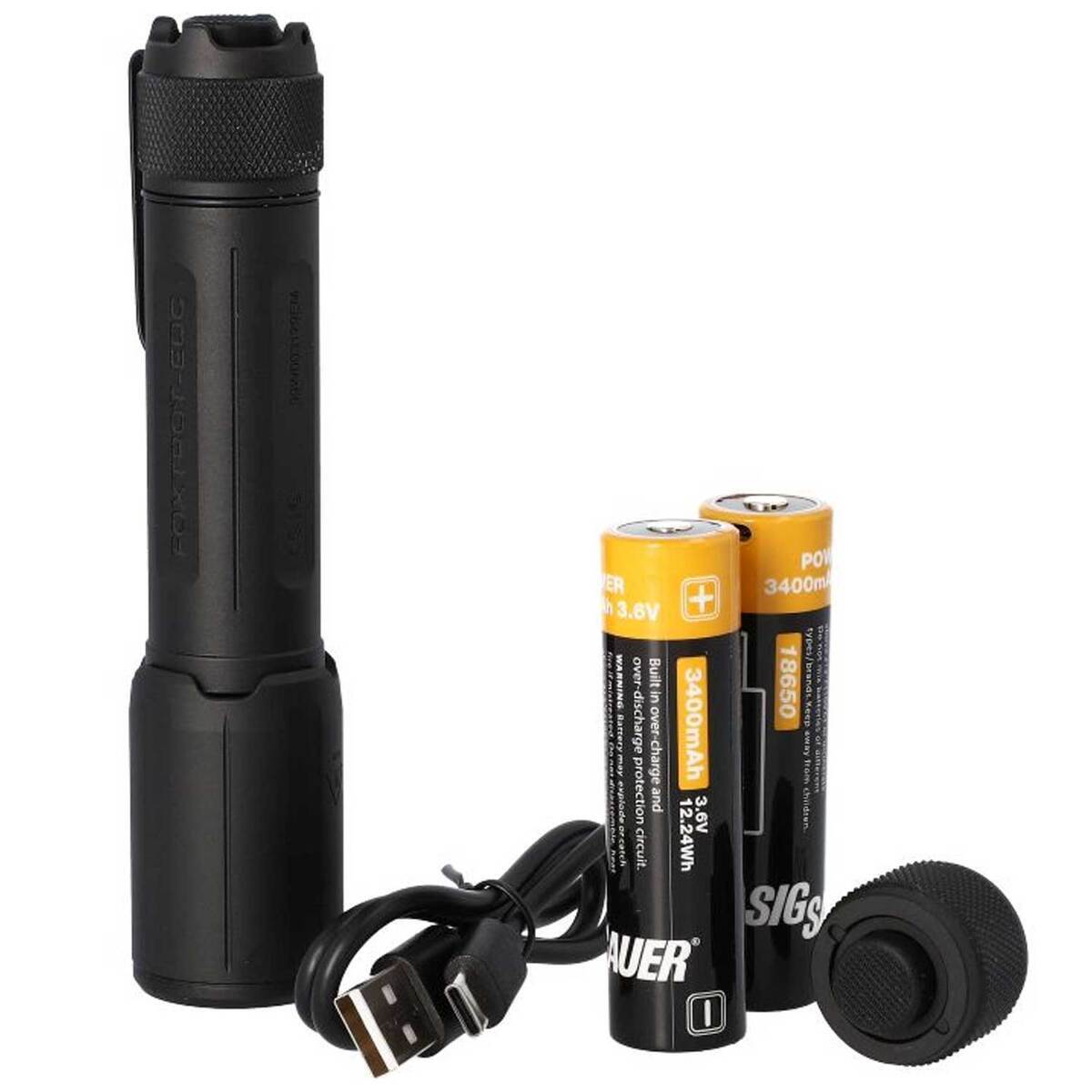 Sig Sauer Foxtrot EDC Full Size Flashlight - Black Sig Sauer Foxtrot EDC Full Size Flashlight - Black