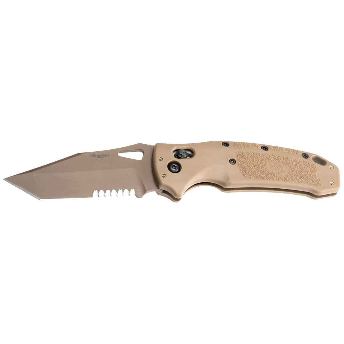 Sig Sauer K320 3.5 inch Folding Knife - Coyote Tan Sig Sauer K320 3.5 inch Folding Knife - Coyote Tan