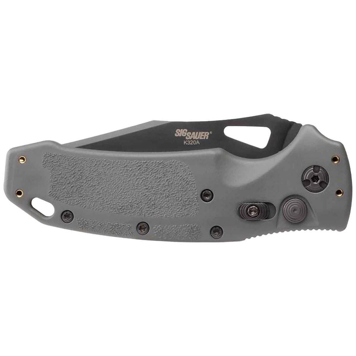 Sig Sauer K320A 3.5 inch Automatic Knife - Gray Sig Sauer K320A 3.5 inch Automatic Knife - Gray