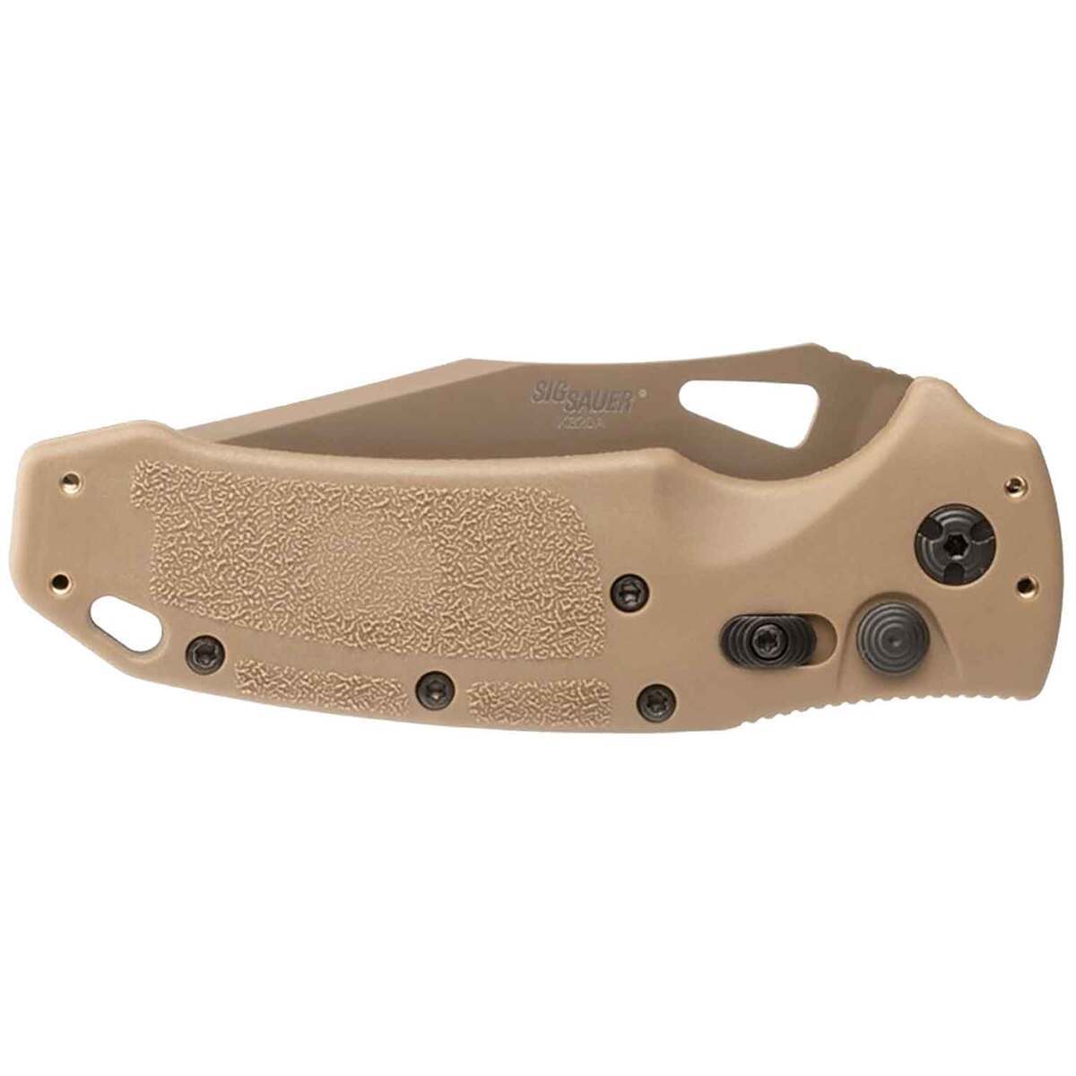 Sig Sauer K320A 3.5 inch Automatic Knife - Coyote Tan Sig Sauer K320A 3.5 inch Automatic Knife - Coyote Tan