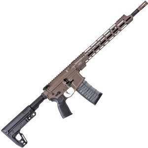 Sig Sauer M400 SDI 223 Remington 16in Coyote Brown Cerakote Semi Automatic Modern Sporting Rifle - 30+1 Rounds