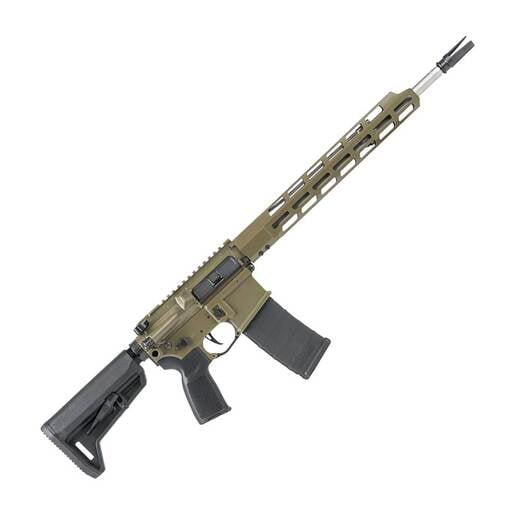 Sig Sauer M400 Thread 5.56mm NATO 16in Moss Green Cerakote Semi Automatic Modern Sporting Rifle - 30+1 Rounds - Green image