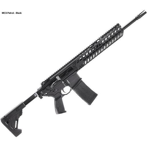 Sig Sauer MCX Patrol 1: 7in 5.56mm NATO 16in Black Semi Automatic Modern Sporting Rifle - 30+1 Rounds image
